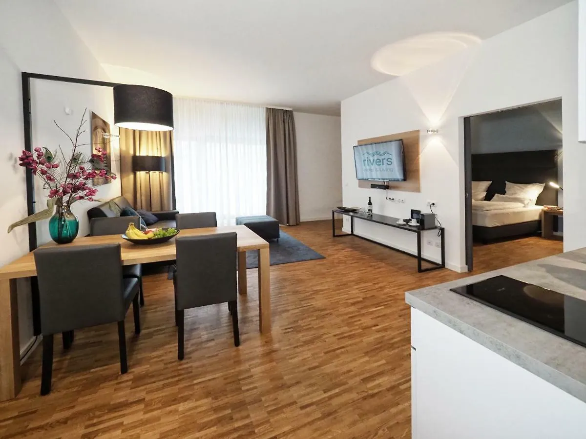 Apparthotel Rivers Passau location